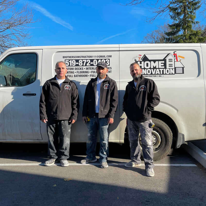 Brothers Construction, Matt, Sam and Joe, home renovation contractors